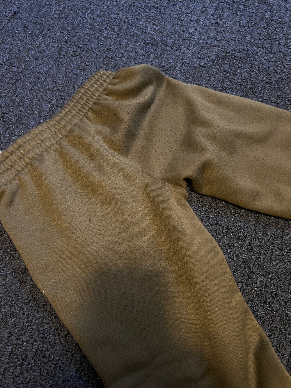 Nike Mixed Logo Hoodie, Sweatpants & Long Tee - Olive & beige - Picture 6 of 9